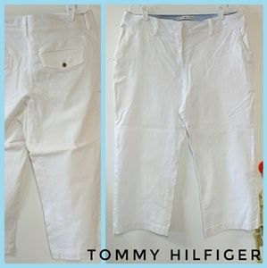 Tommy Hilfiger White Capris